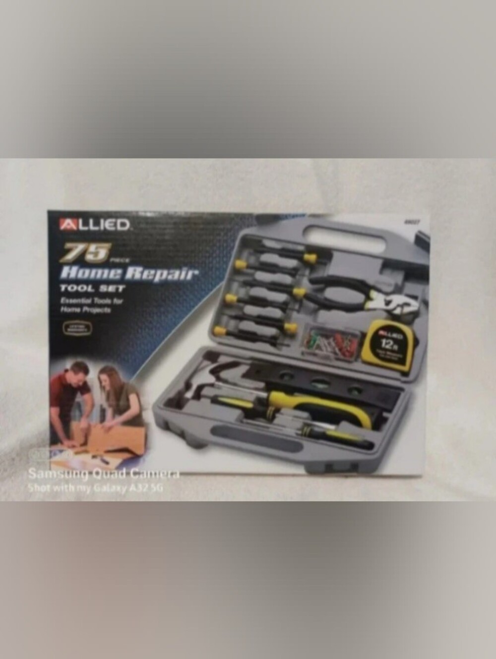 Allied 75 piece home repair tool set
